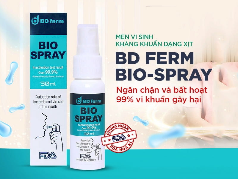 Xịt họng Bio Spray Hàn Quốc diệt khuẩn 30ml