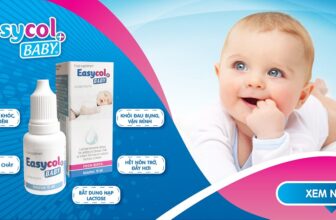 Easycol Baby - Giải Pháp Cho Trẻ Bất Dung Nạp Đường