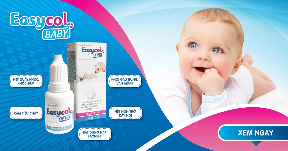 Easycol Baby - Giải Pháp Cho Trẻ Bất Dung Nạp Đường